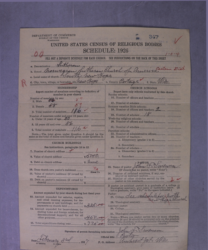 Scan of Norwegian Lutheran Church of America: 347
