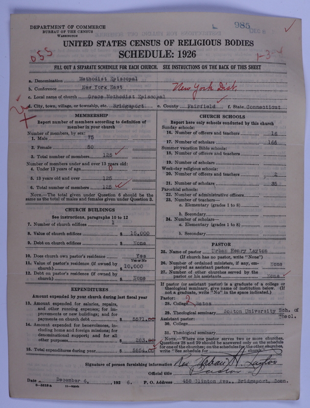 Scan of Methodist Episcopal Church: 985