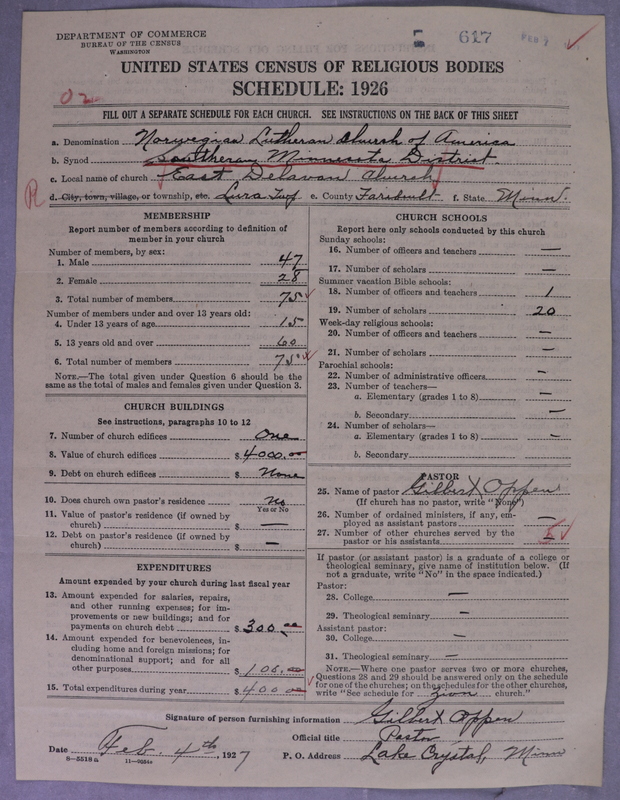 Scan of Norwegian Lutheran Church of America: 617