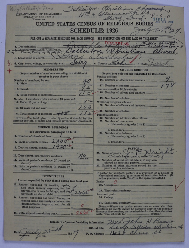 Scan of Disciples of Christ: 1002