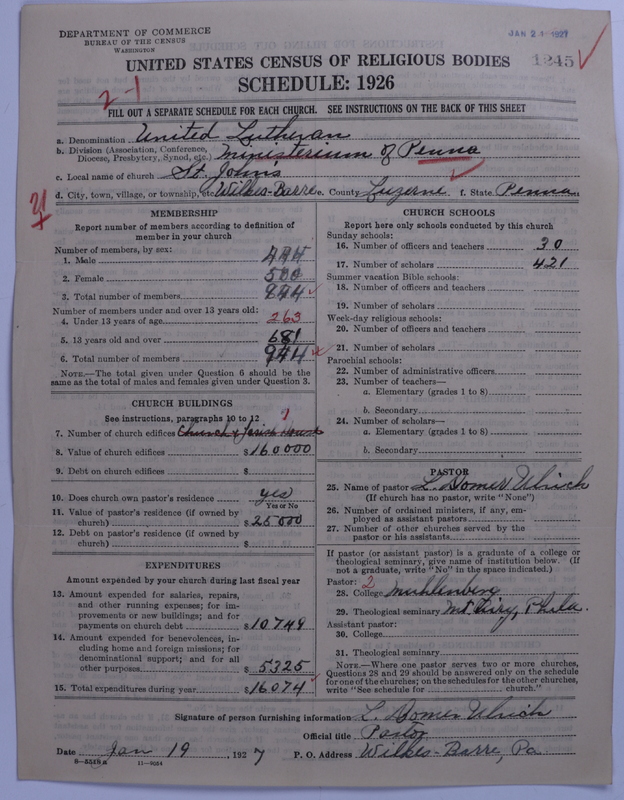 Scan of United Lutheran Church in America: 1245