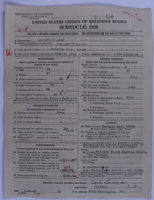Scan of Salvation Army: 458