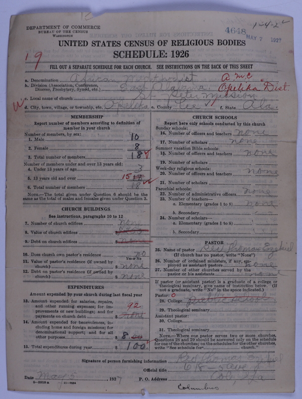 Scan of African Methodist Episcopal Church: 4648