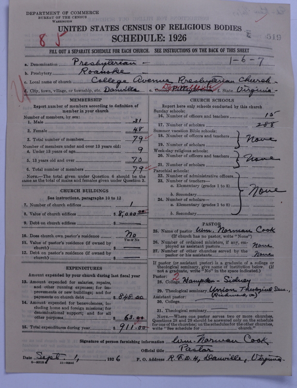 Scan of Presbyterian Church in the United States: 519