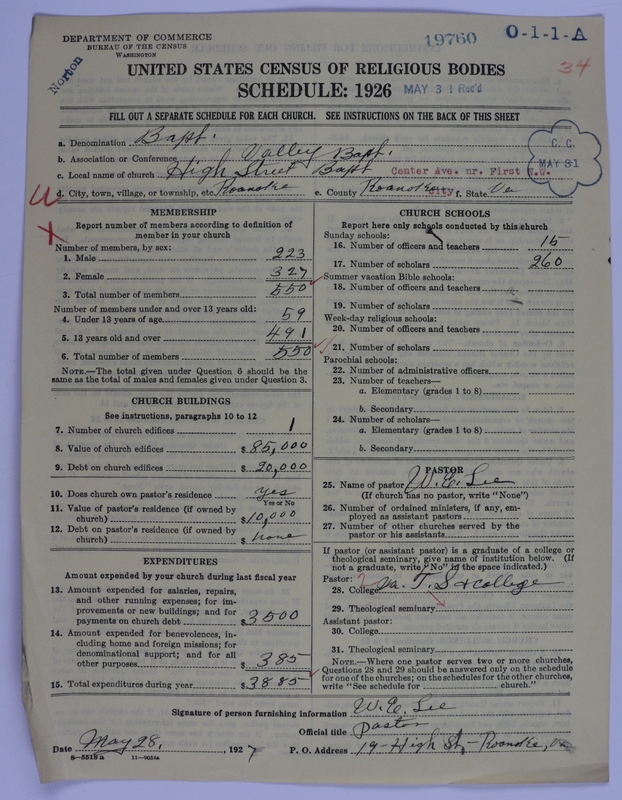 Scan of Negro Baptists: 19760