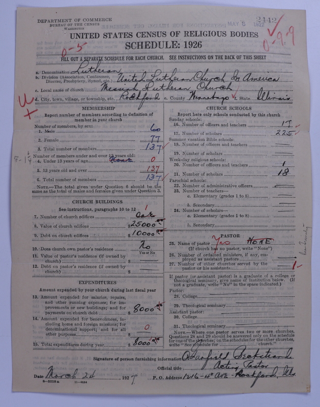 Scan of United Lutheran Church in America: 2442