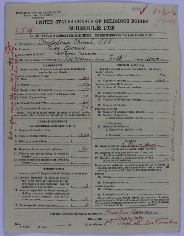 Scan of Presbyterian Church in the United States of America: 4953