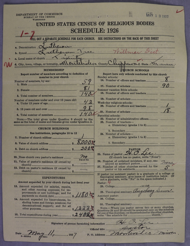 Scan of Lutheran Free Church: 68