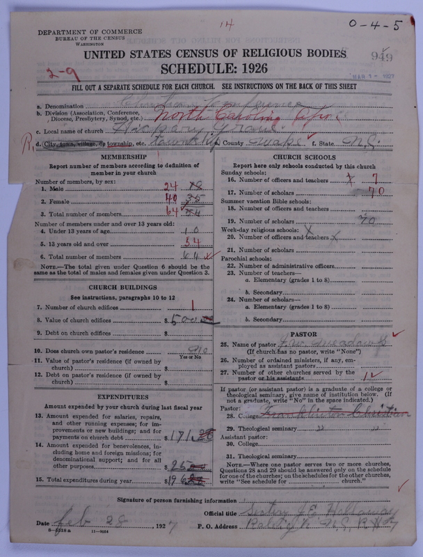 Scan of Christian Church (General Convention of the Christian Church): 949