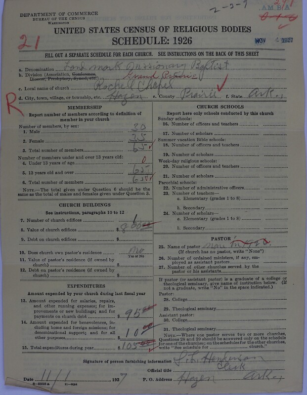 Scan of Landmark Baptist of America: 291