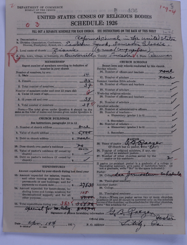 Scan of Reformed Church in the United States: 436