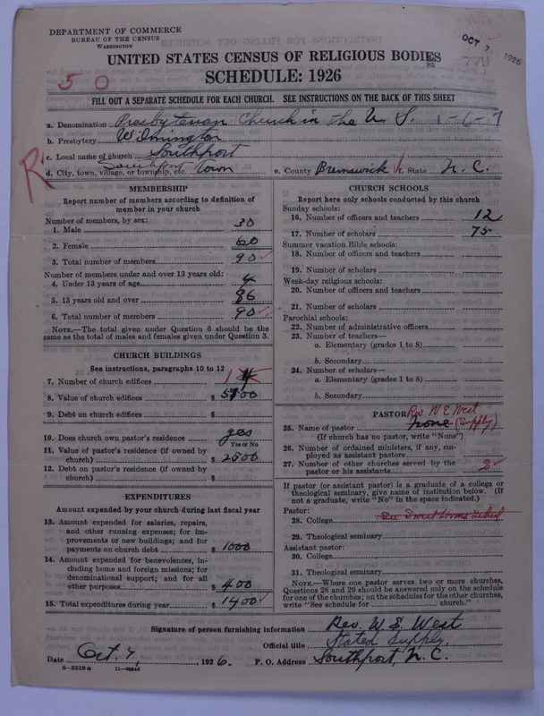 Scan of Presbyterian Church in the United States: 779