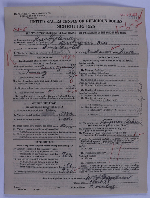Scan of Presbyterian Church in the United States of America: 4710