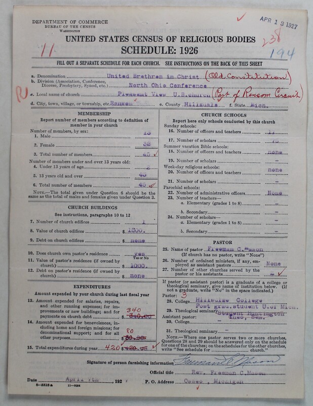 Scan of Church of the United Brethren in Christ (Old Constitution): 238