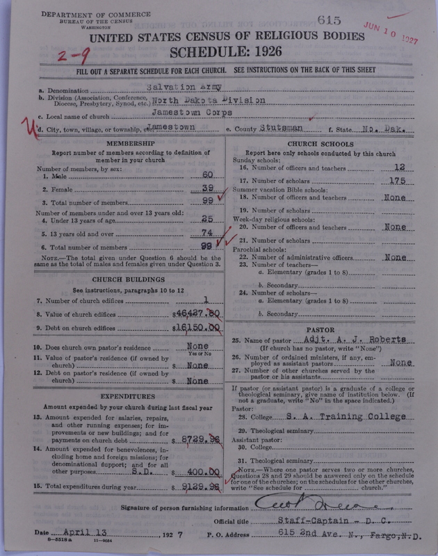 Scan of Salvation Army: 615