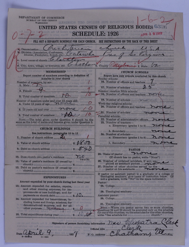 Scan of Presbyterian Church in the United States of America: 6326
