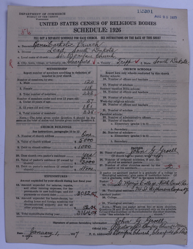 Scan of Roman Catholic Church: 12201