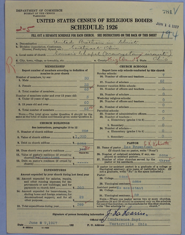 Scan of Church of the United Brethren in Christ: 781