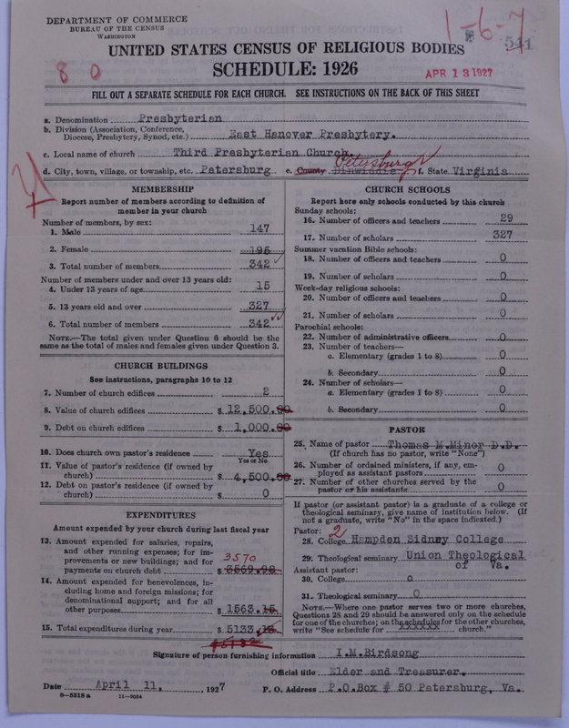 Scan of Presbyterian Church in the United States: 541
