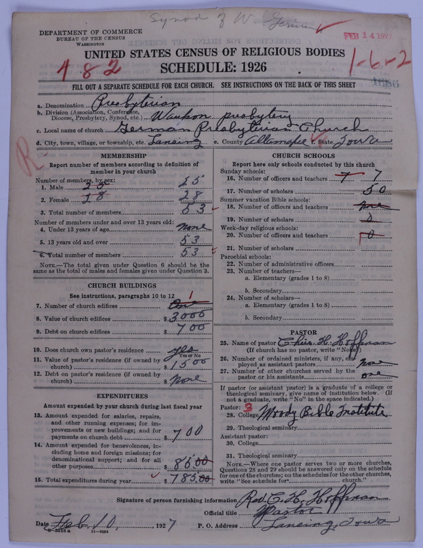 Scan of Presbyterian Church in the United States of America: 4686