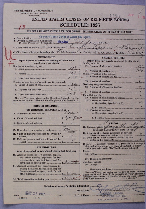 Scan of Church of Jesus Christ of Latter-day Saints: 1186