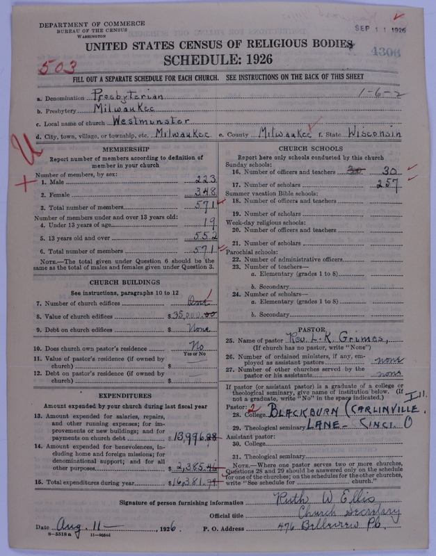 Scan of Presbyterian Church in the United States of America: 4306