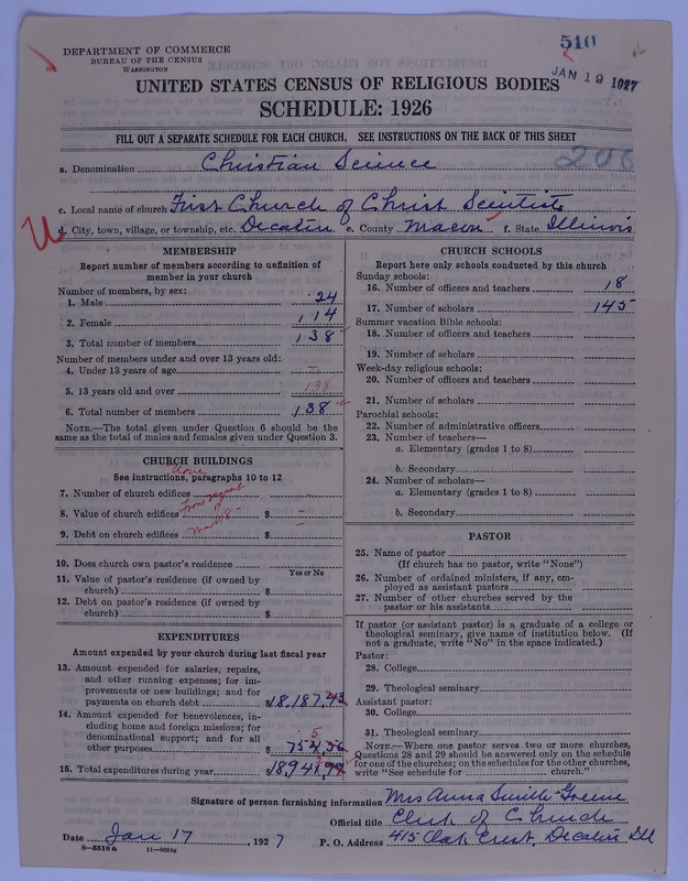 Scan of Church of Christ, Scientist: 510