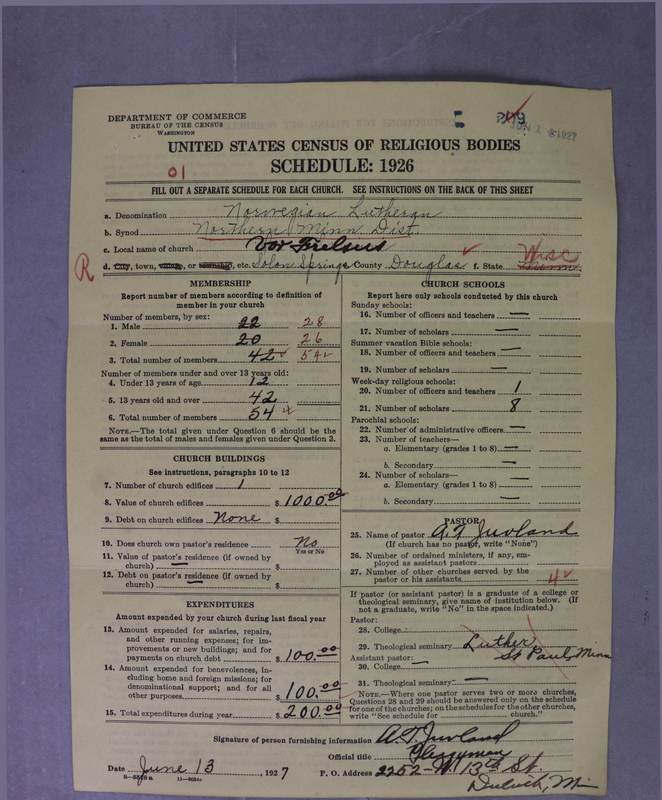 Scan of Norwegian Lutheran Church of America: 209