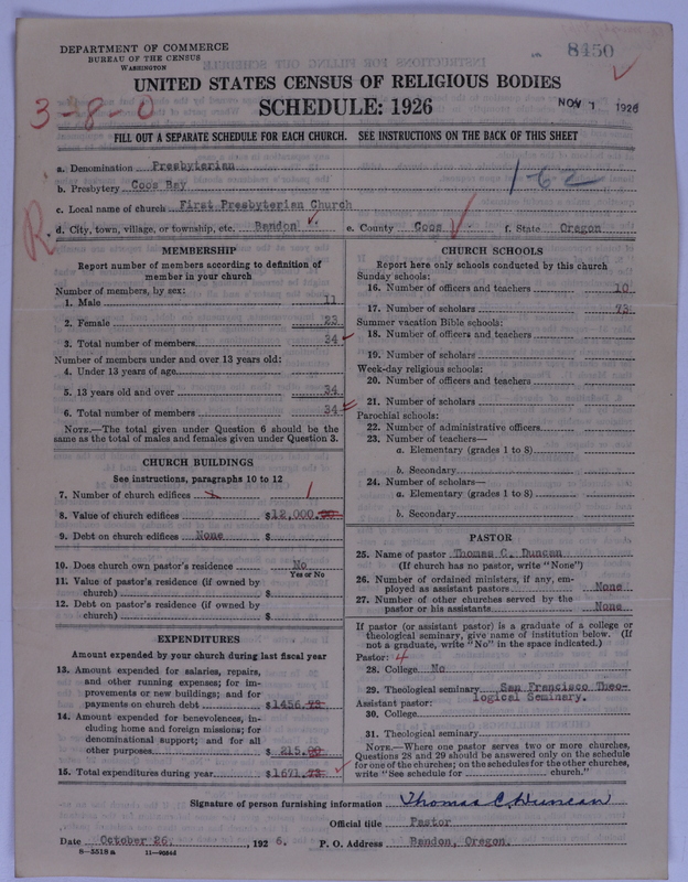 Scan of Presbyterian Church in the United States of America: 8450