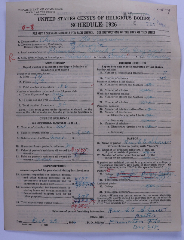 Scan of Church of the Nazarene: 711