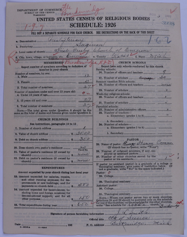 Scan of Presbyterian Church in the United States of America: 3998