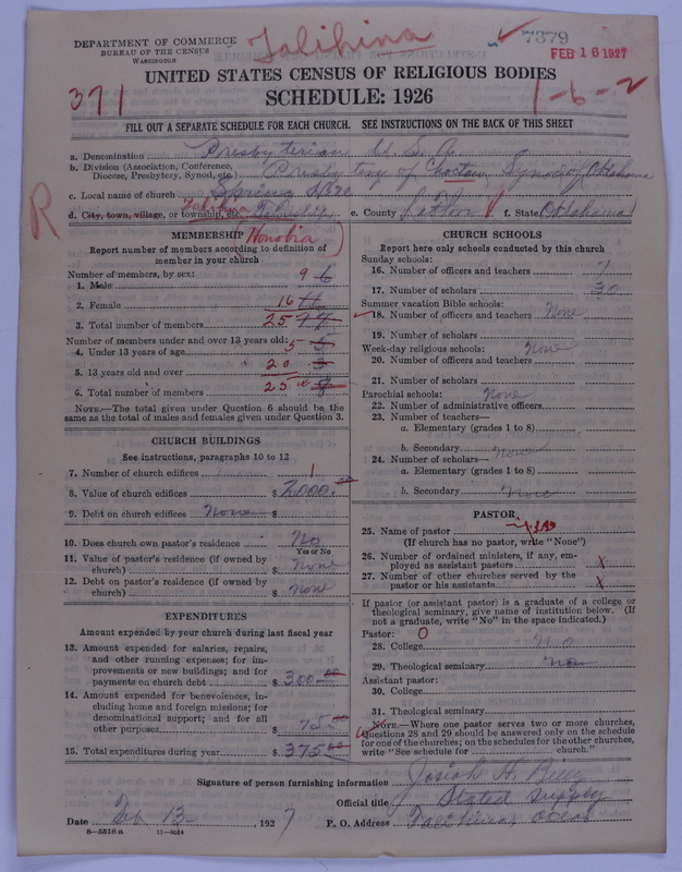 Scan of Presbyterian Church in the United States of America: 7379