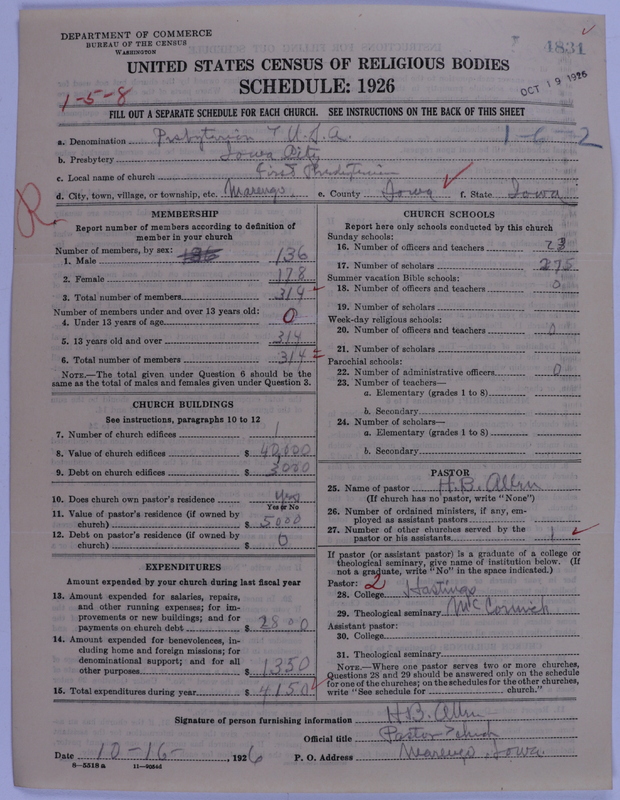 Scan of Presbyterian Church in the United States of America: 4831