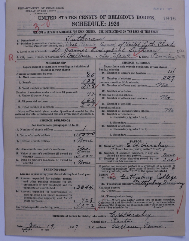 Scan of United Lutheran Church in America: 1846