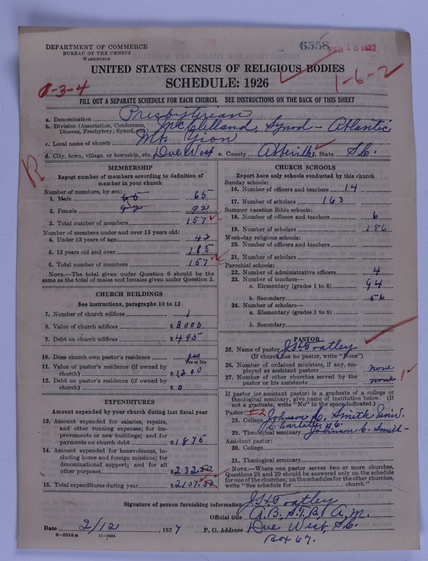 Scan of Presbyterian Church in the United States of America: 6558