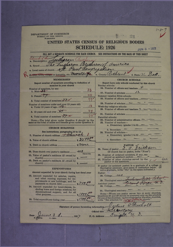 Scan of Church of the Lutheran Brethren of America: 21