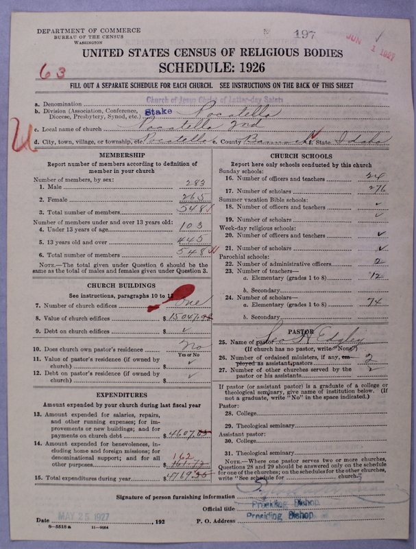 Scan of Church of Jesus Christ of Latter-day Saints: 197