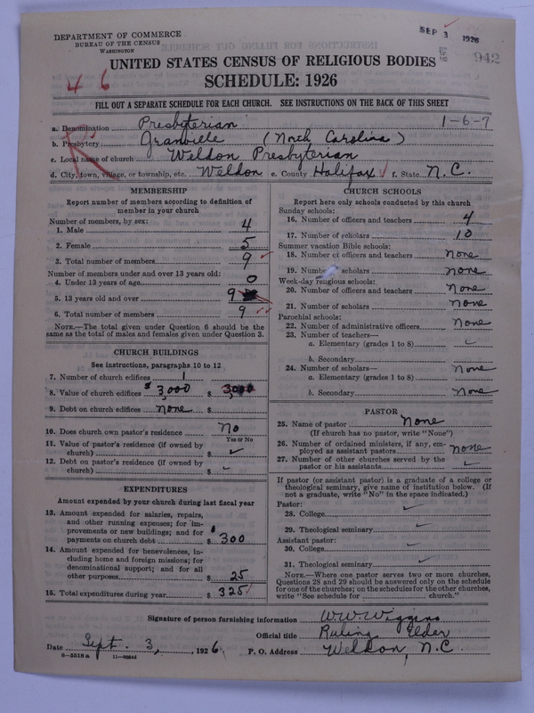 Scan of Presbyterian Church in the United States: 942