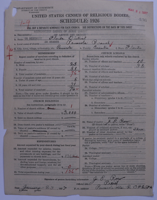 Scan of Reorganized Church of Jesus Christ of Latter Day Saints: 436