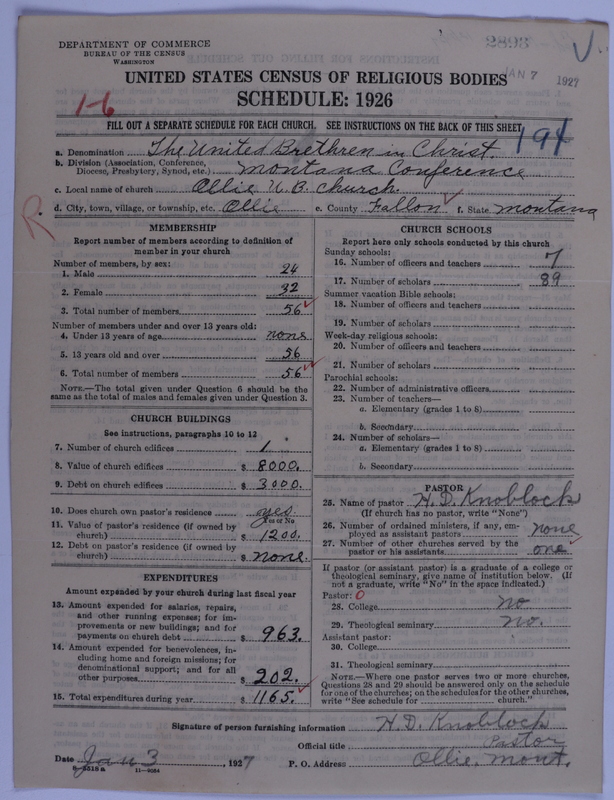 Scan of Church of the United Brethren in Christ: 2893