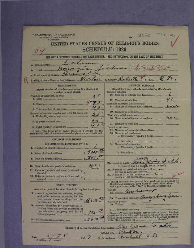 Scan of Norwegian Lutheran Church of America: 2180