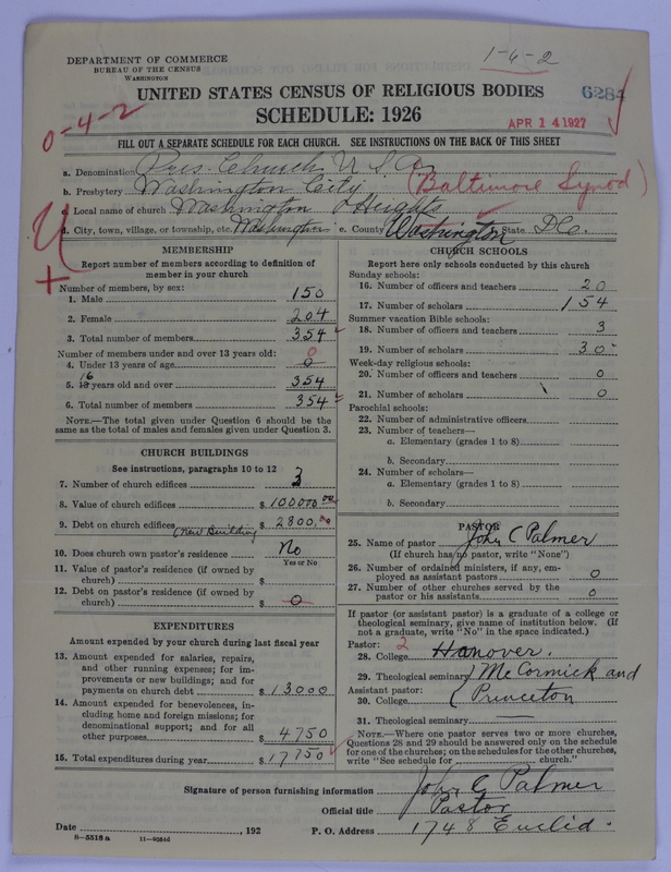 Scan of Presbyterian Church in the United States of America: 6284