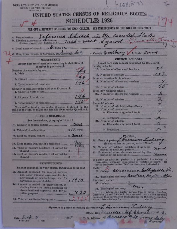 Scan of Reformed Church in the United States: 1410