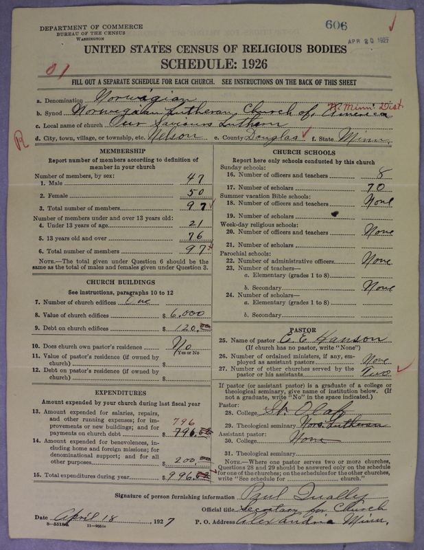 Scan of Norwegian Lutheran Church of America: 606