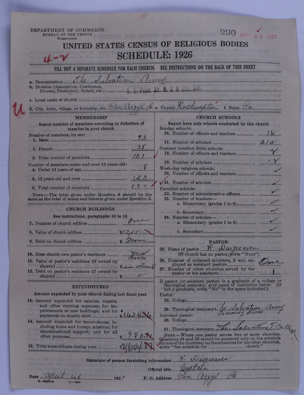 Scan of Salvation Army: 290