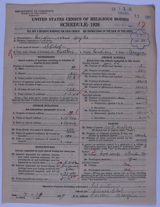Scan of Negro Baptists: 9606