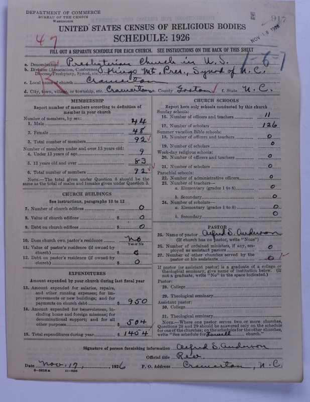 Scan of Presbyterian Church in the United States: 917
