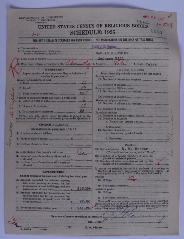 Scan of Church of the Nazarene: 1114