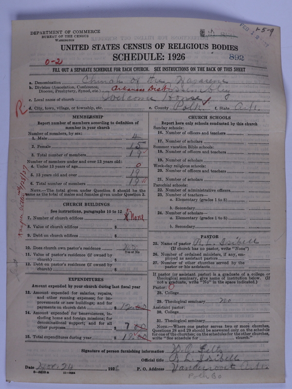 Scan of Church of the Nazarene: 892