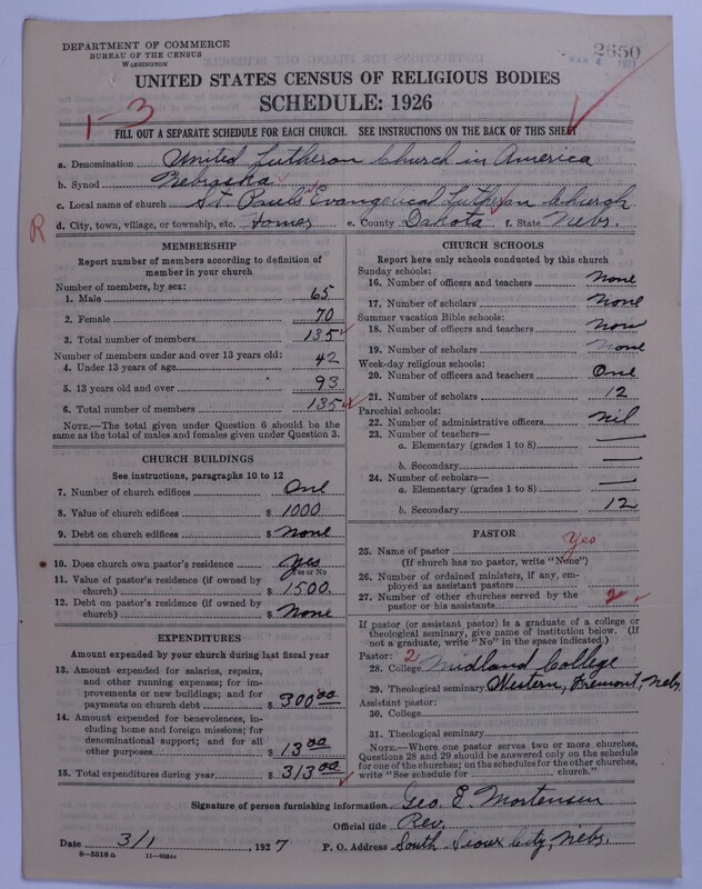 Scan of United Lutheran Church in America: 2650